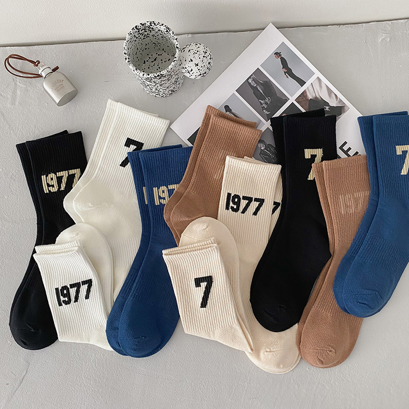 Fear Of God Essential - Katoenen Sokken 1977, Mode Unisex Mannelijke