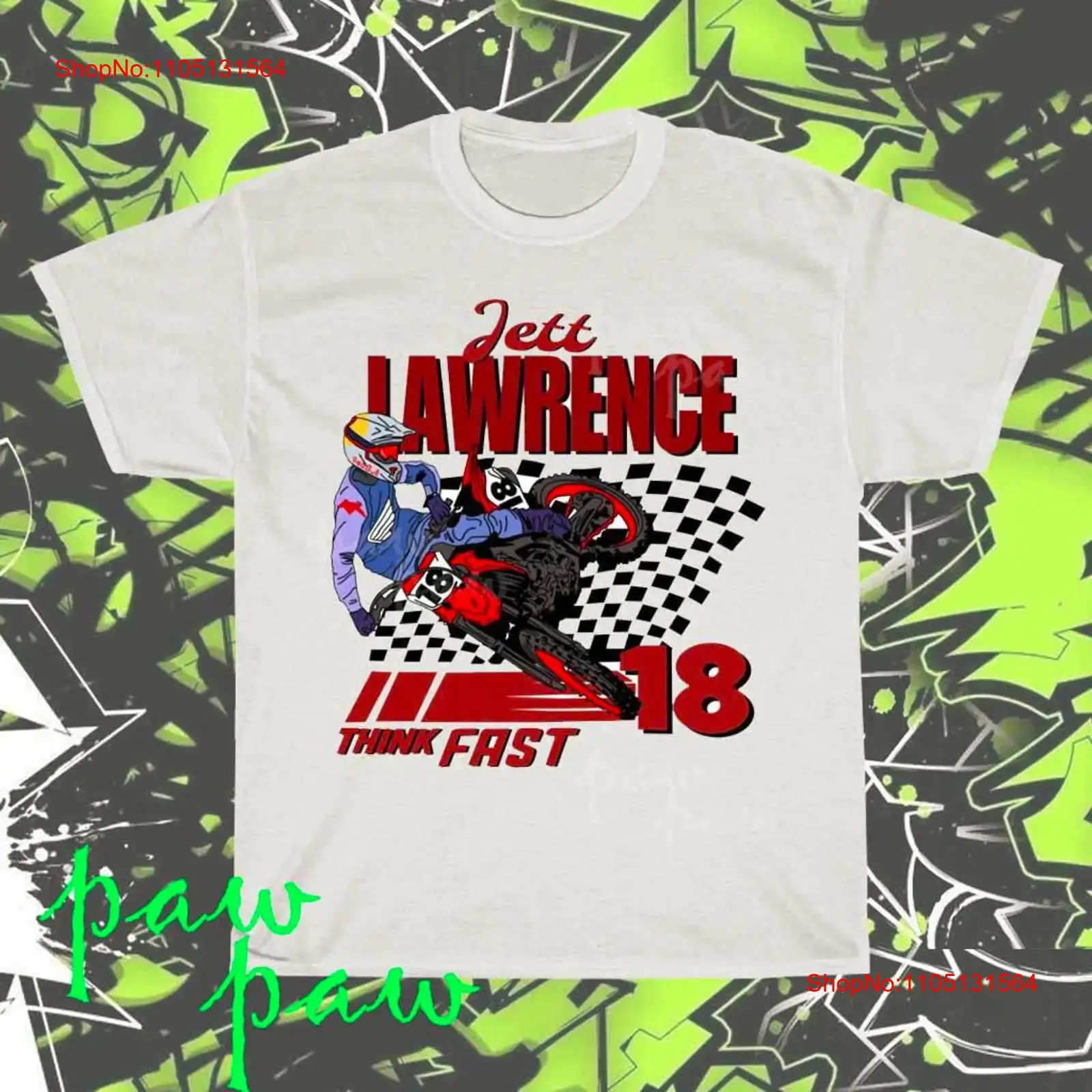 Streetwear Brand - Gloednieuw Jett Lawrence HD Logo Amerikaans