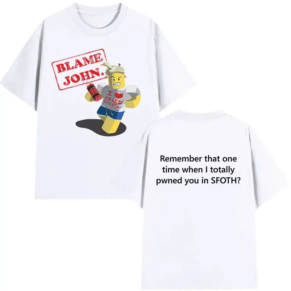 Streetwear Brand Luxury - Shedletsky Blame John Forsaken Wit casual