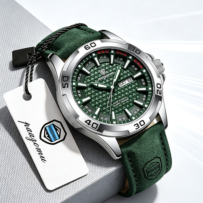 Streetwear Brand Luxury - PAAZOMU Luxe Merk Herenhorloges Mode Quartz