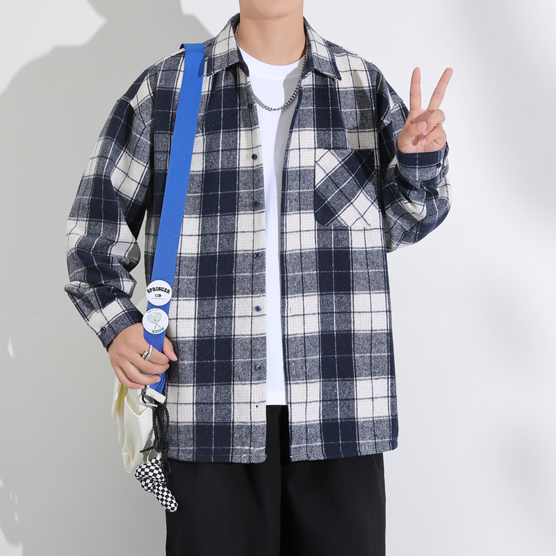 Streetwear Brand Hong Kong - Retro Hong Kong-stijl losvallend herenoverhemd met