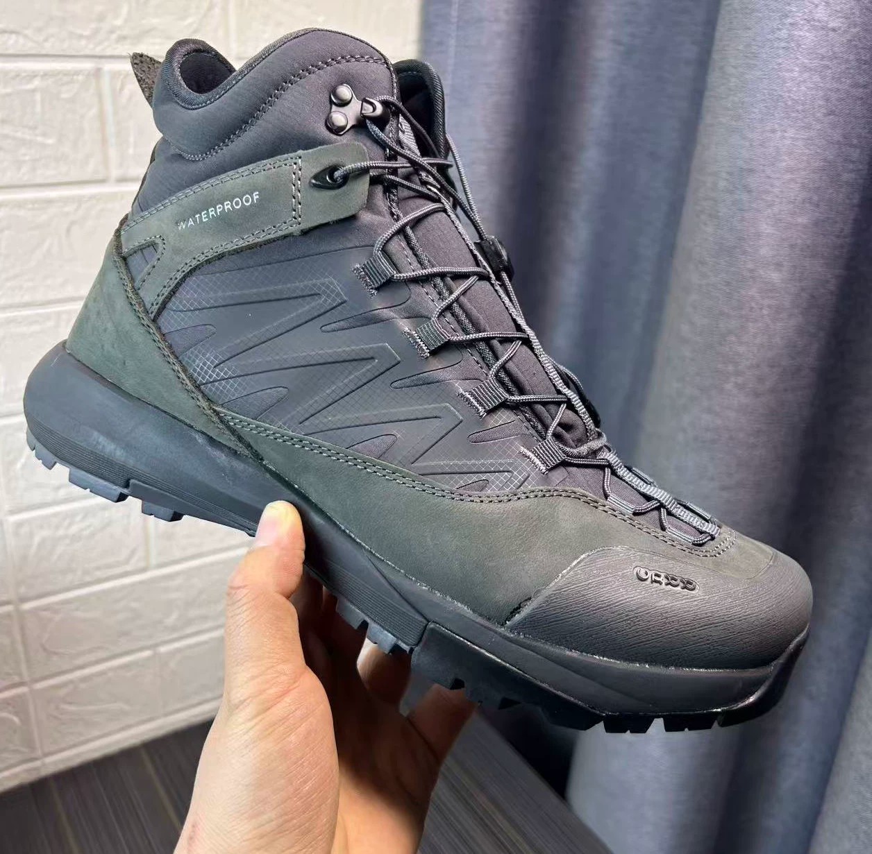 Hoge lederen wandelschoenen vo - Streetwear Brand recensie en prijs