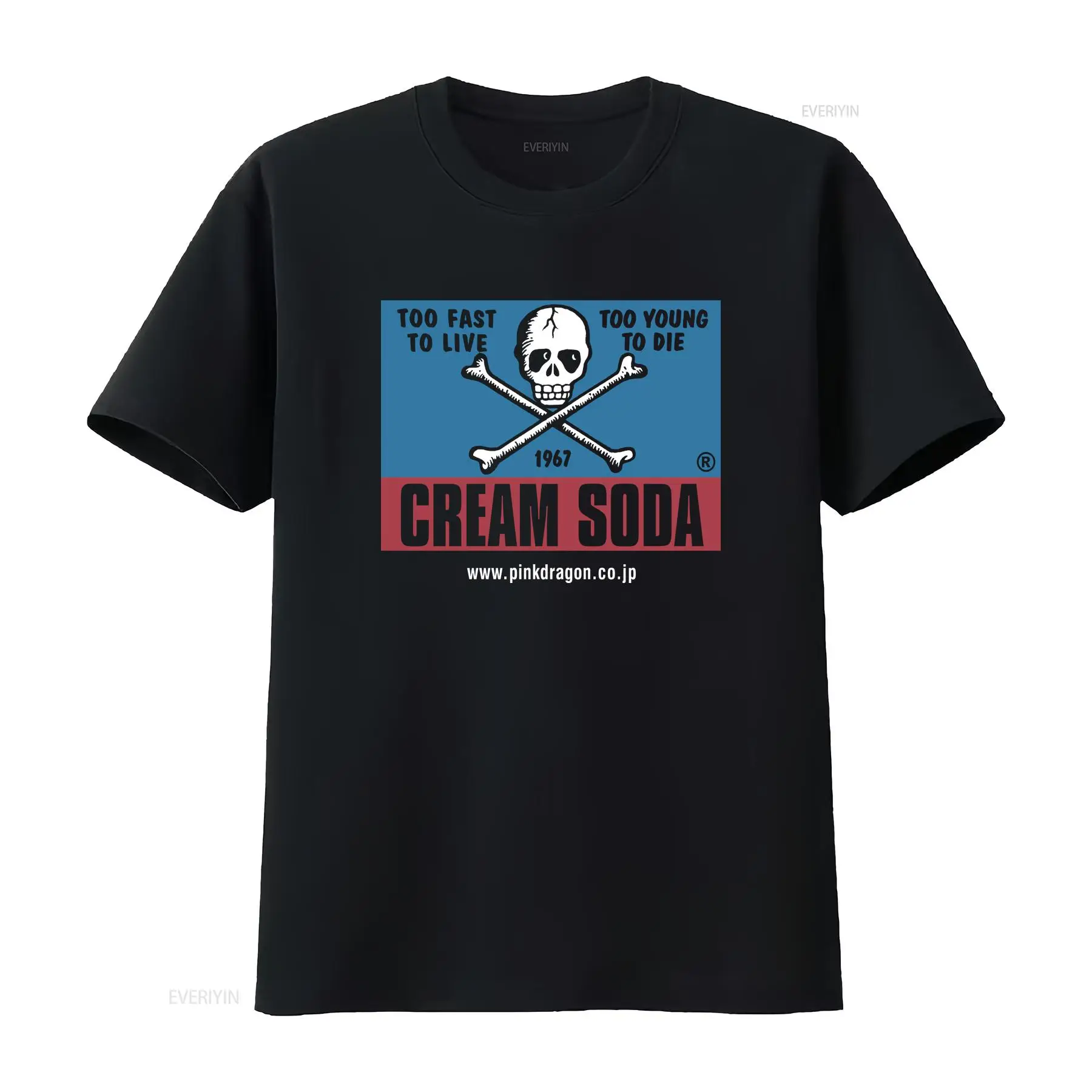 Vintage Cream Soda Skull Japan - Streetwear Brand Japanese recensie en prijs