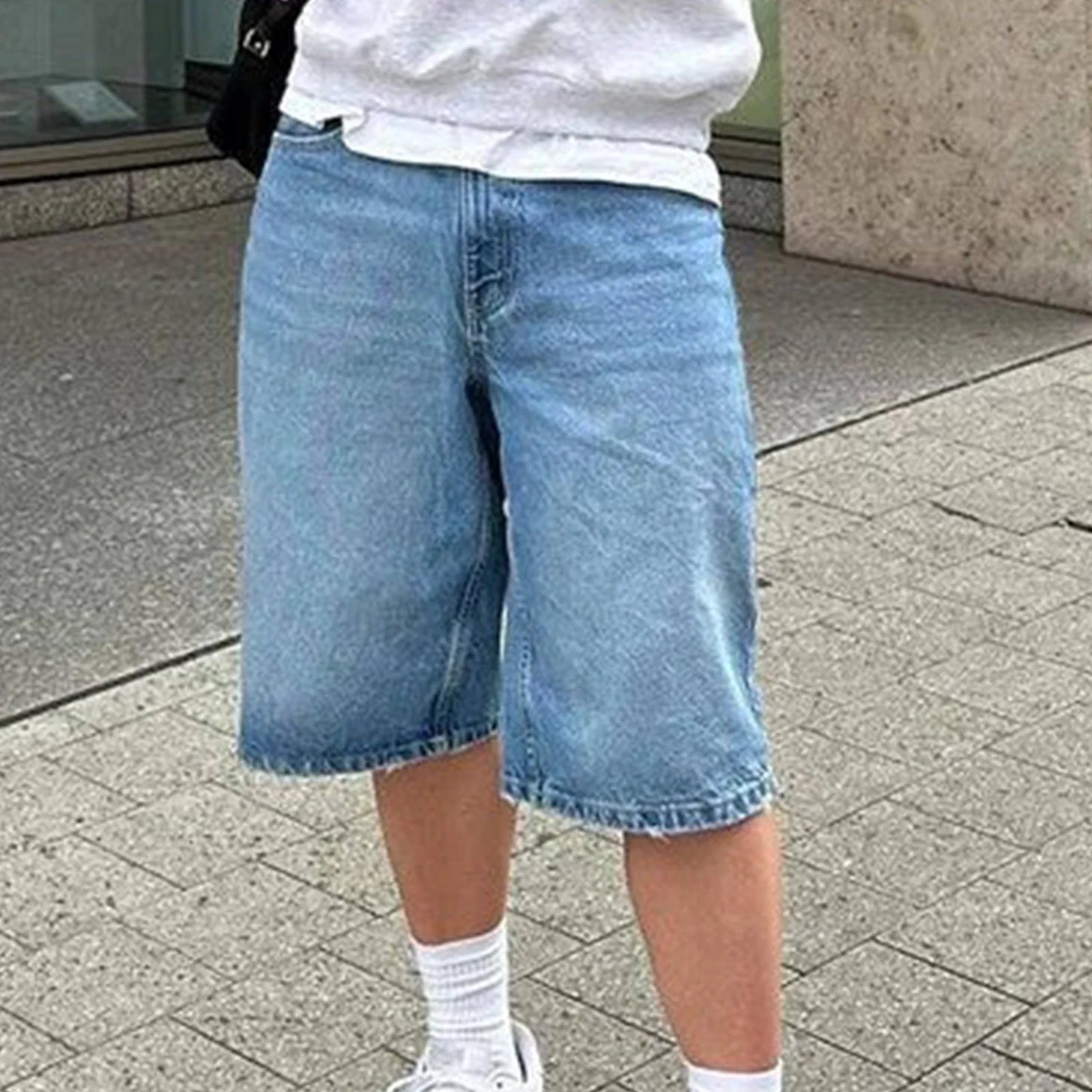 Baggy jeans shorts voor heren, - Fear Of God Essential recensie en prijs