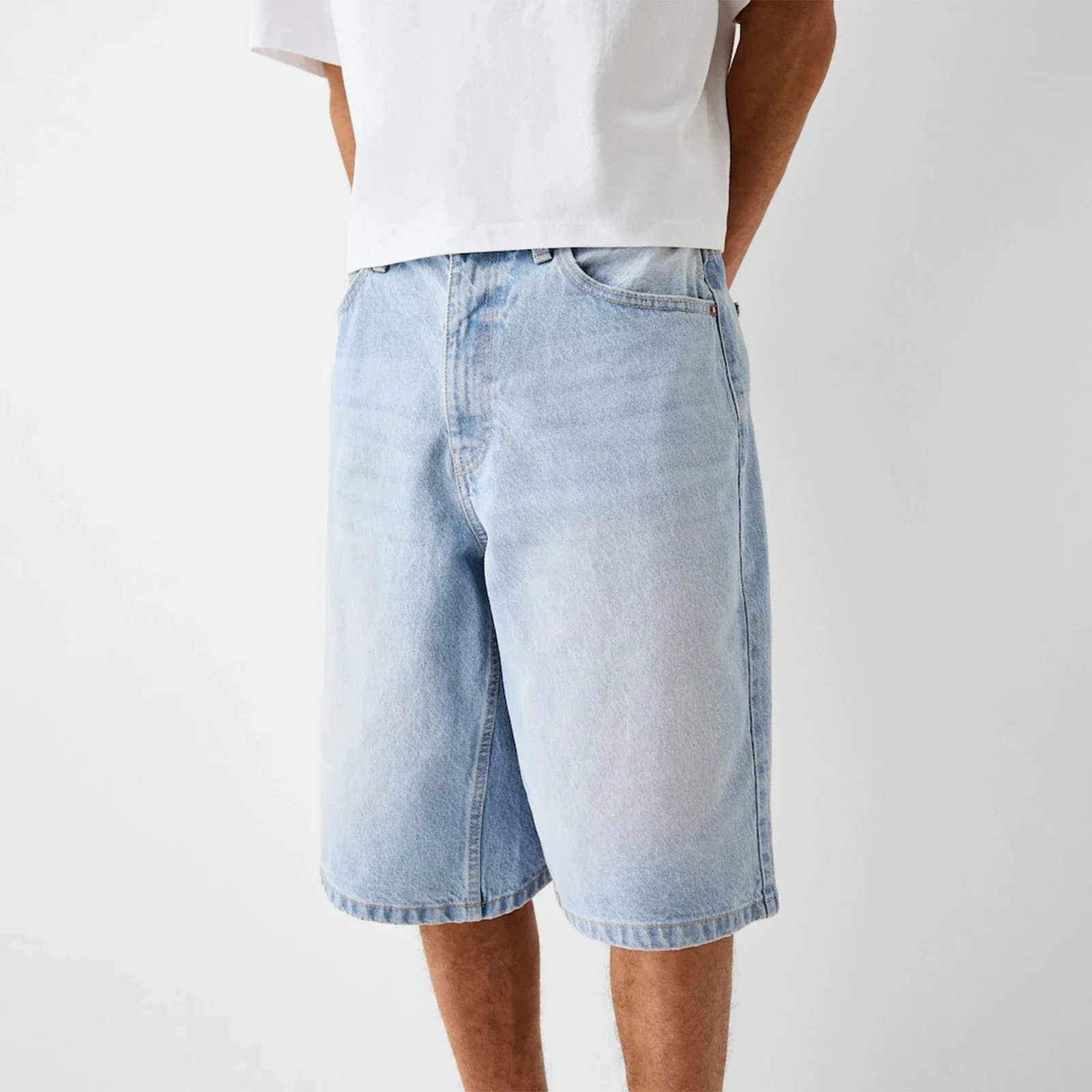 Baggy jeans shorts voor heren, - Fear Of God Essential recensie en prijs
