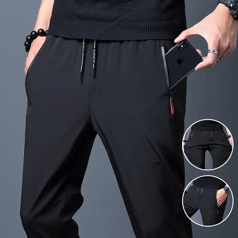Heren casual broek recht slim  - Streetwear Brand recensie en prijs