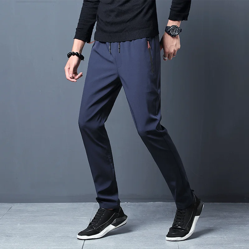 Heren casual broek recht slim  - Streetwear Brand recensie en prijs