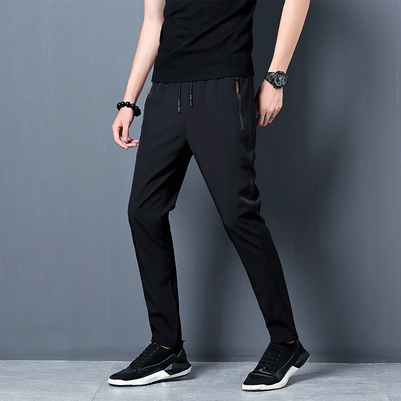 Heren casual broek recht slim  - Streetwear Brand recensie en prijs