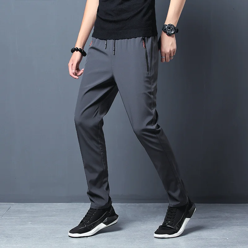 Heren casual broek recht slim  - Streetwear Brand recensie en prijs