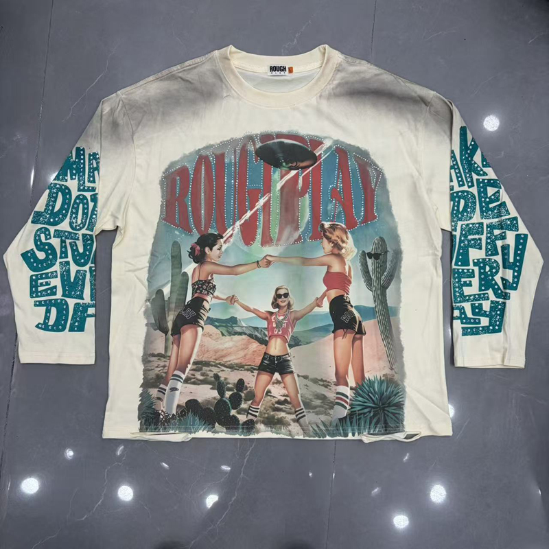 Hoogwaardig nieuw ruw geprint  - Streetwear Brand Trends recensie en prijs